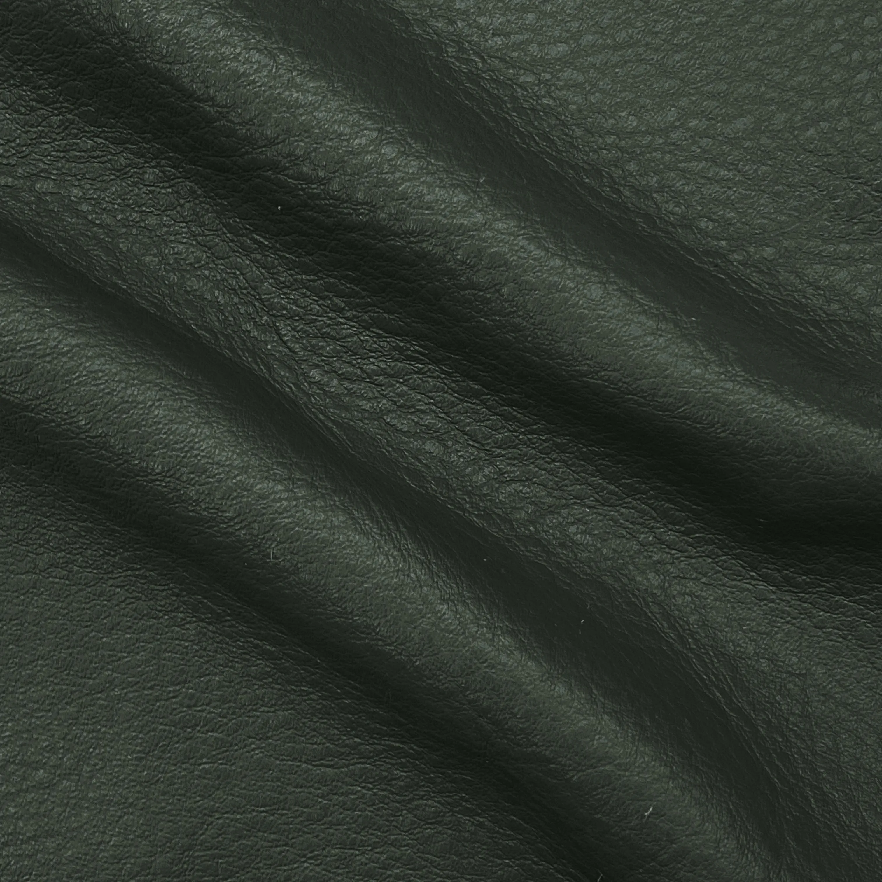 1oz (1.2mm) Pebble Cow Leather - Hunter Green (per square foot)