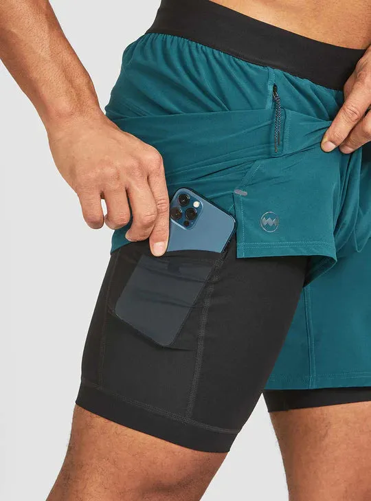 7" AFO Traverse 2-in-1 Short Men's