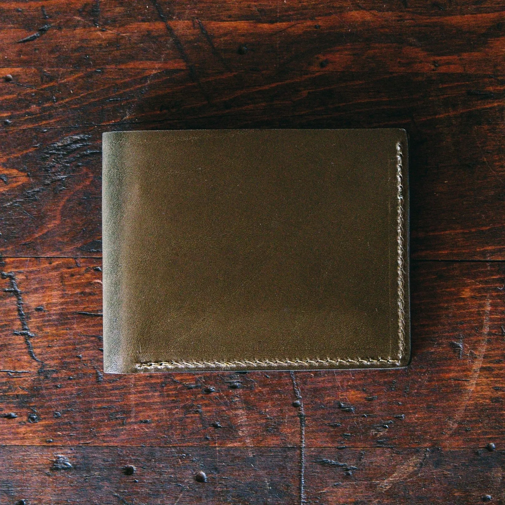 Adventure Billfold Wallet - Olive