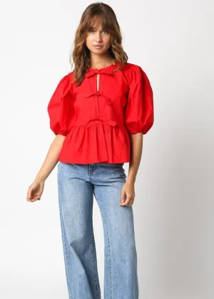 Alice Top- Red