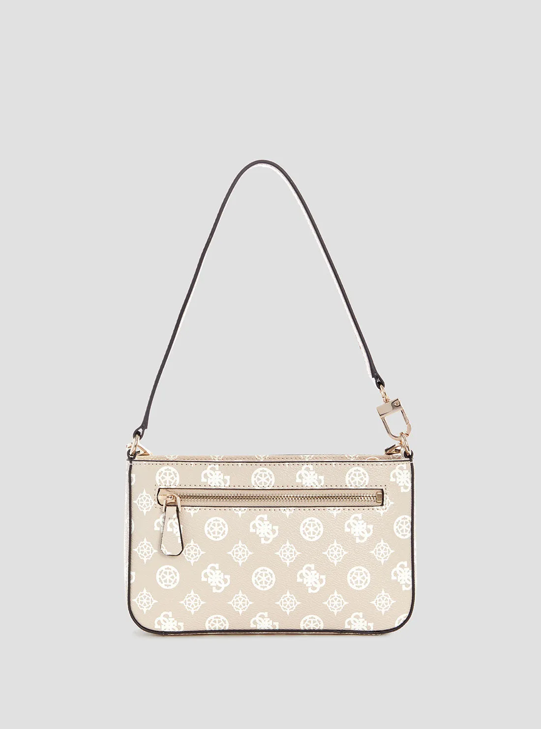 Beige Logo Noelle Mini Shoulder Bag