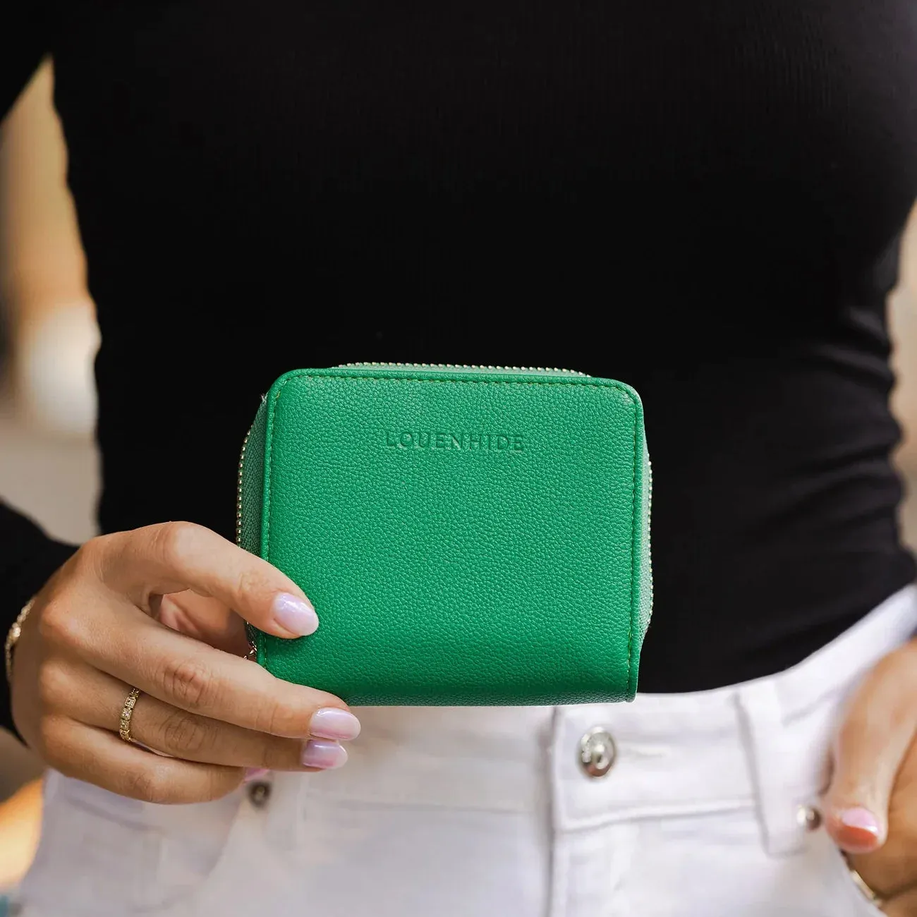 Bridget Wallet | Emerald Green