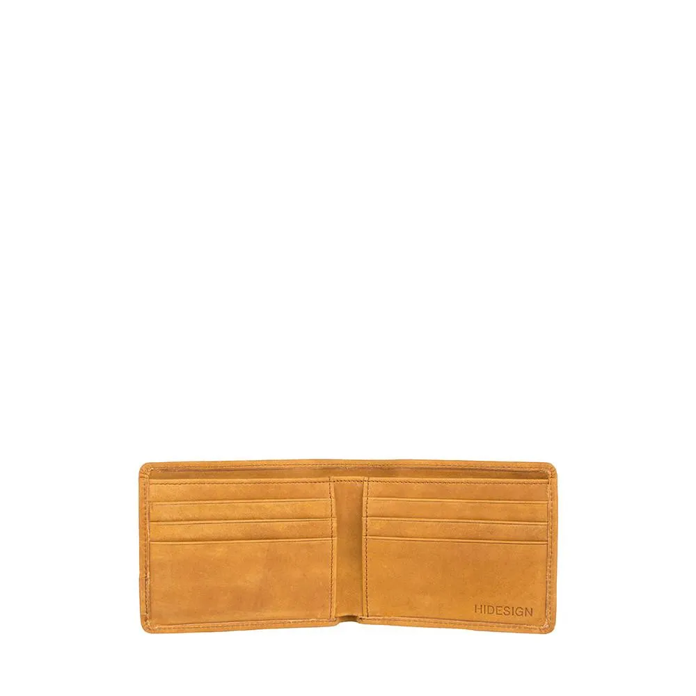 Camel RFID Blocking Bifold Leather Wallet