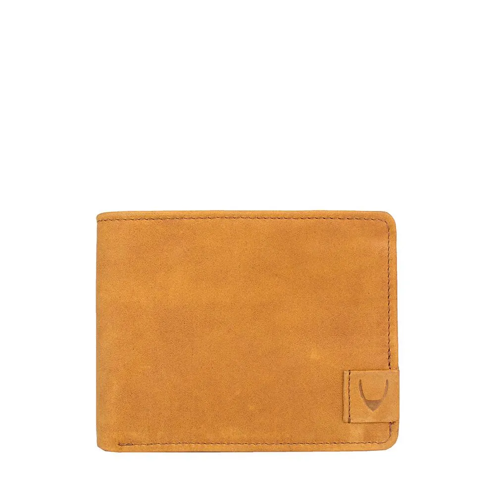 Camel RFID Blocking Bifold Leather Wallet