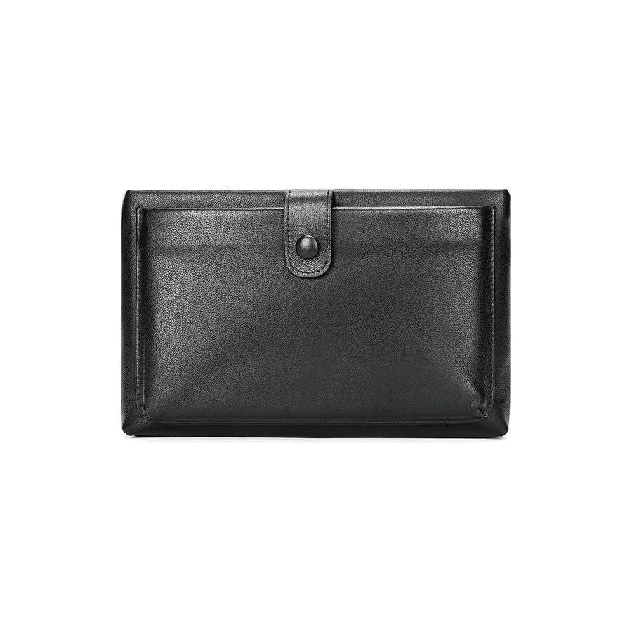 CowhideLuxe Retro Flap Handbag Clutch