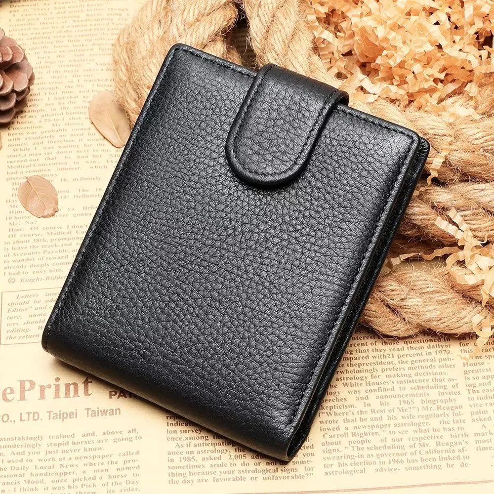 CowLuxe Buckle Closure Short Wallet