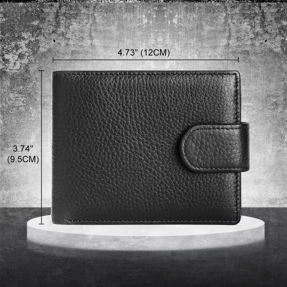 CowLuxe Buckle Closure Short Wallet