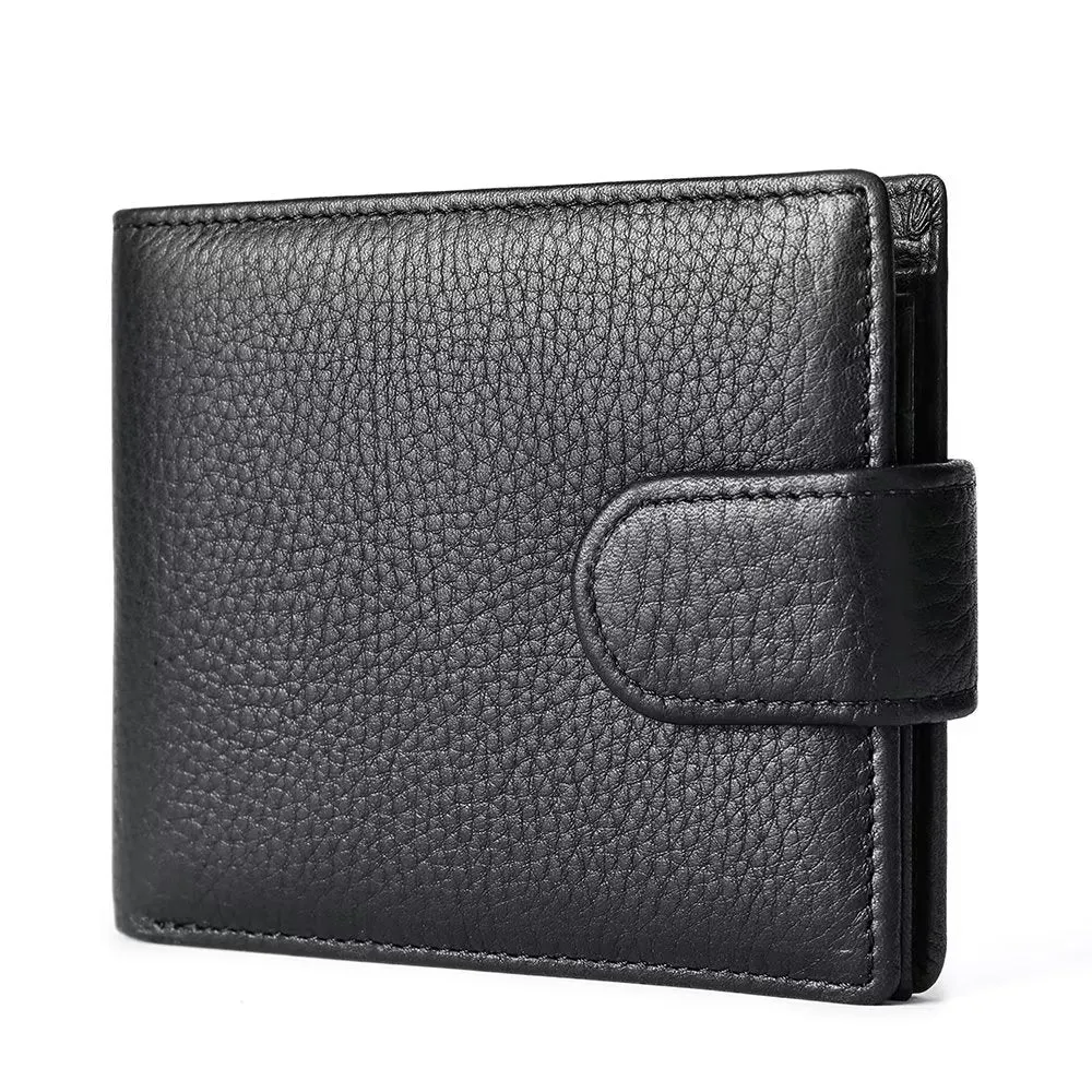 CowLuxe Buckle Closure Short Wallet