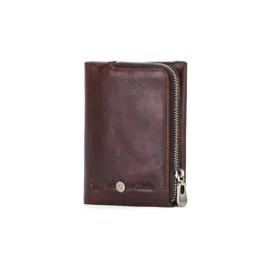 CowLuxe Short Leather Men's Refined Wallet