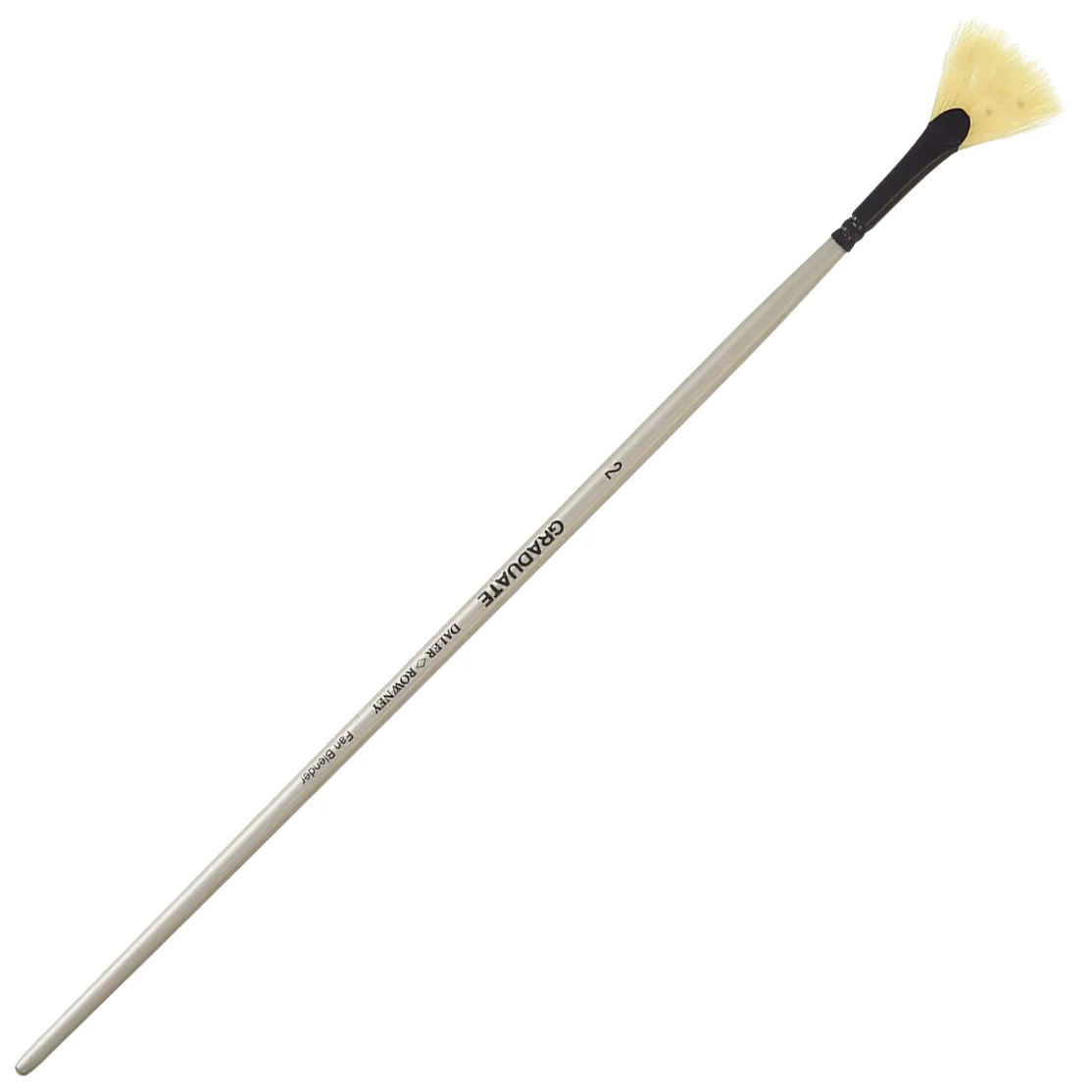 Daler Rowney Graduate Brush Long Handle Bristle Fan 2x27mm