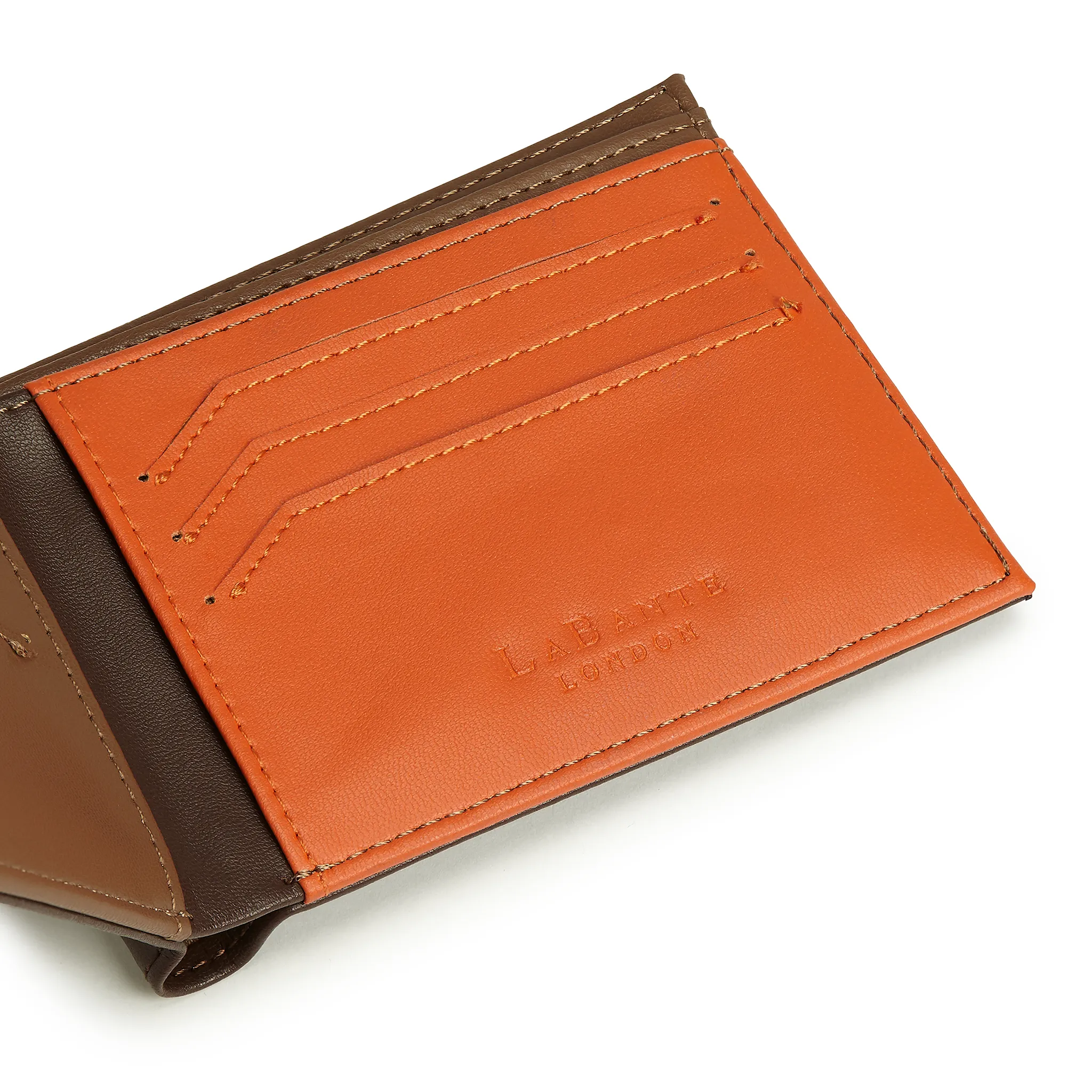 Dark Brown - Brave Vegan Bifold Wallet