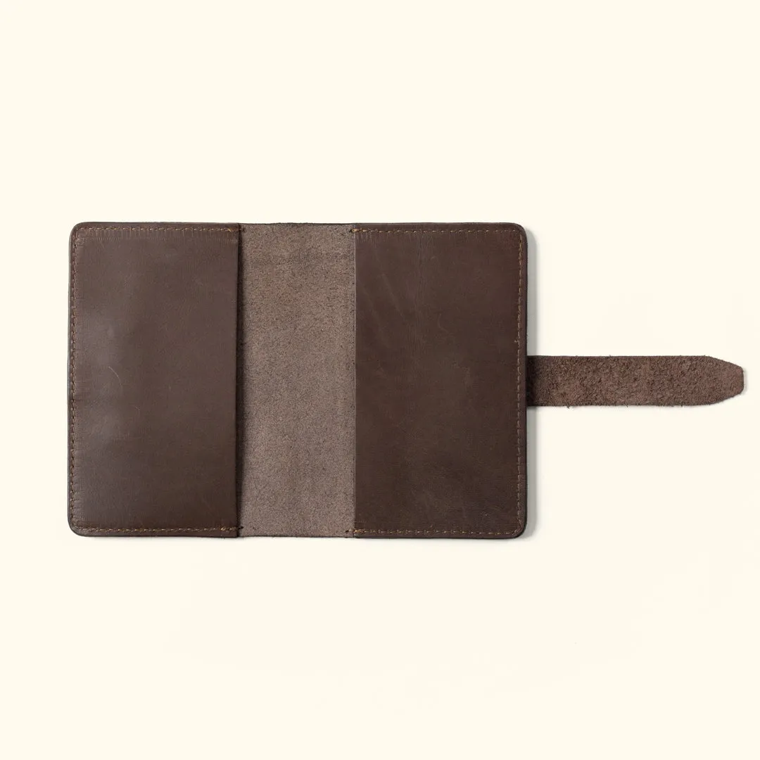 Denver Leather Journal Cover | Dark Briar