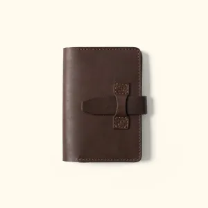 Denver Leather Journal Cover | Dark Briar