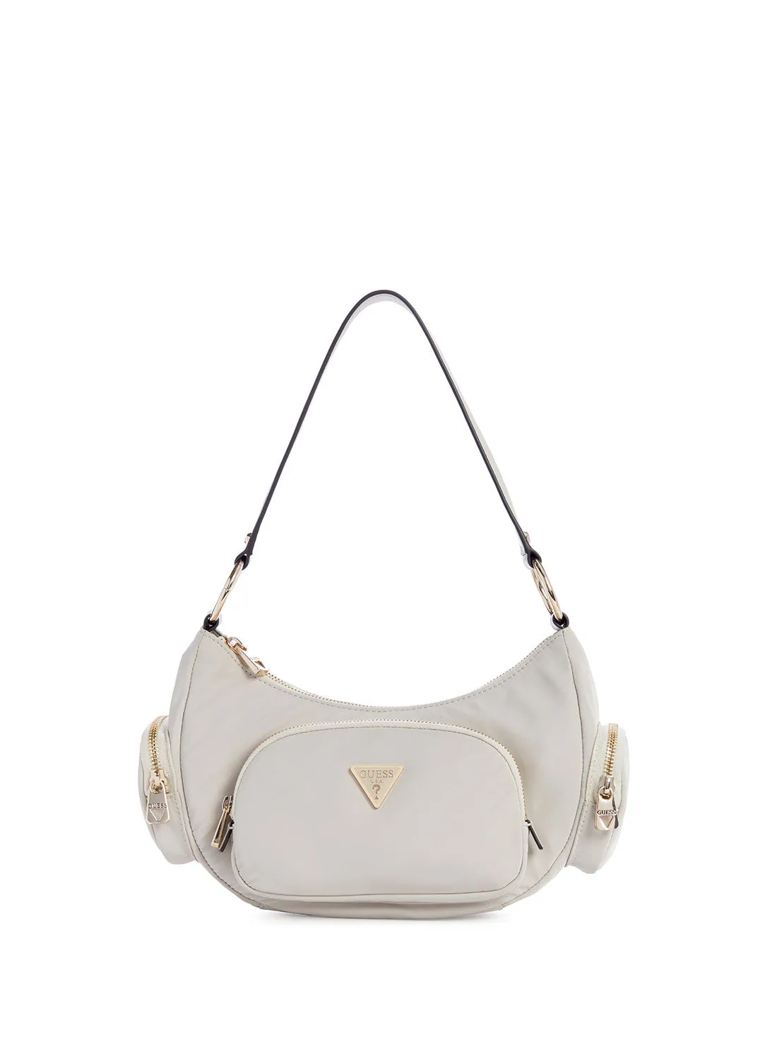 Eco White Gemma Shoulder Bag