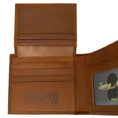 Flag Man Scorebook Bifold Wallet - Glove Leather