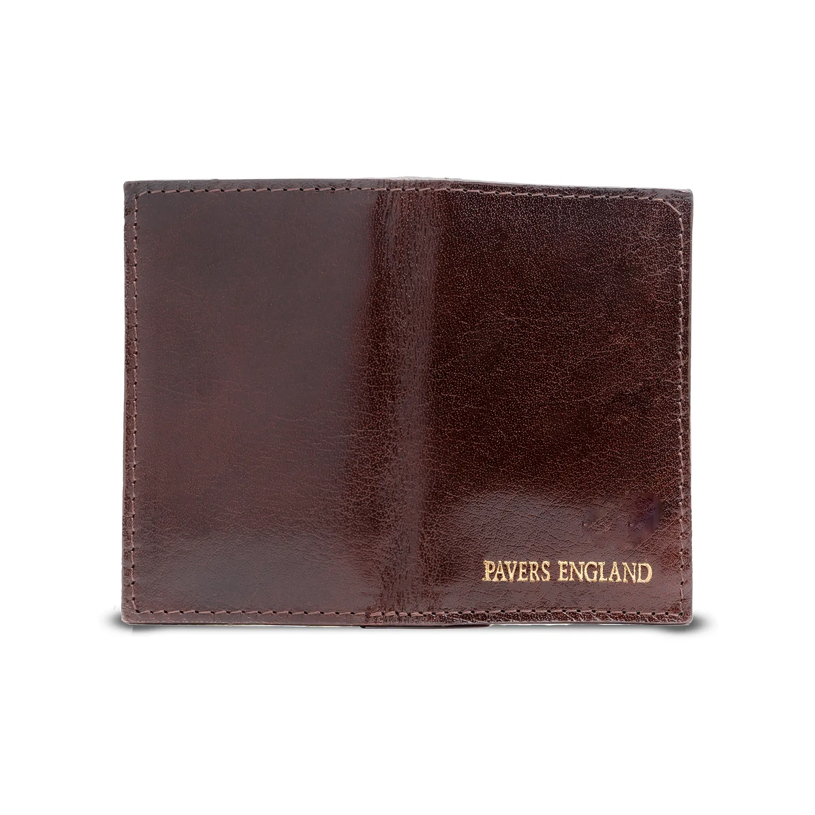 Flip Top leather business card holder