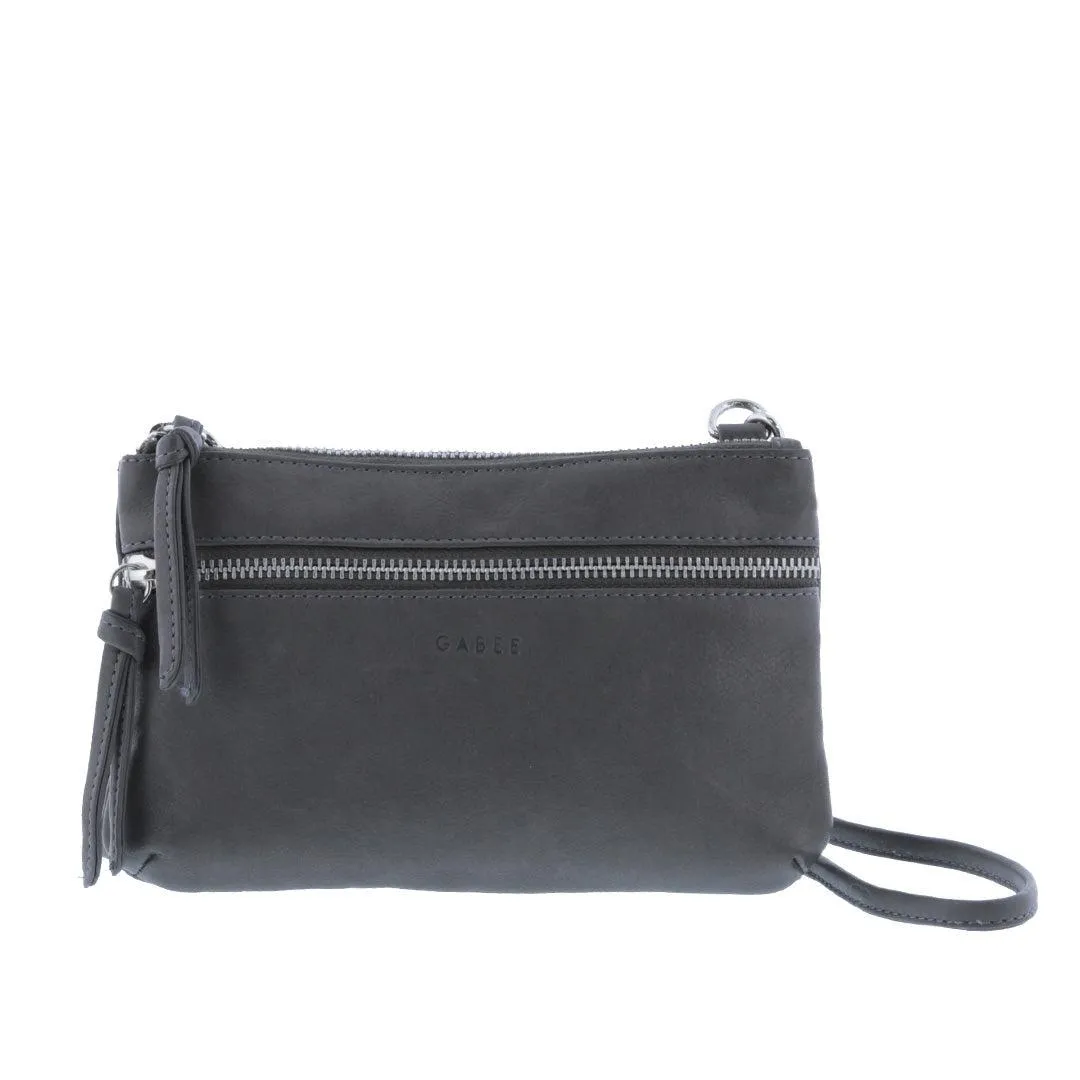 GABEE LEATHER ISSY CROSSBODY SHOULDER BAG