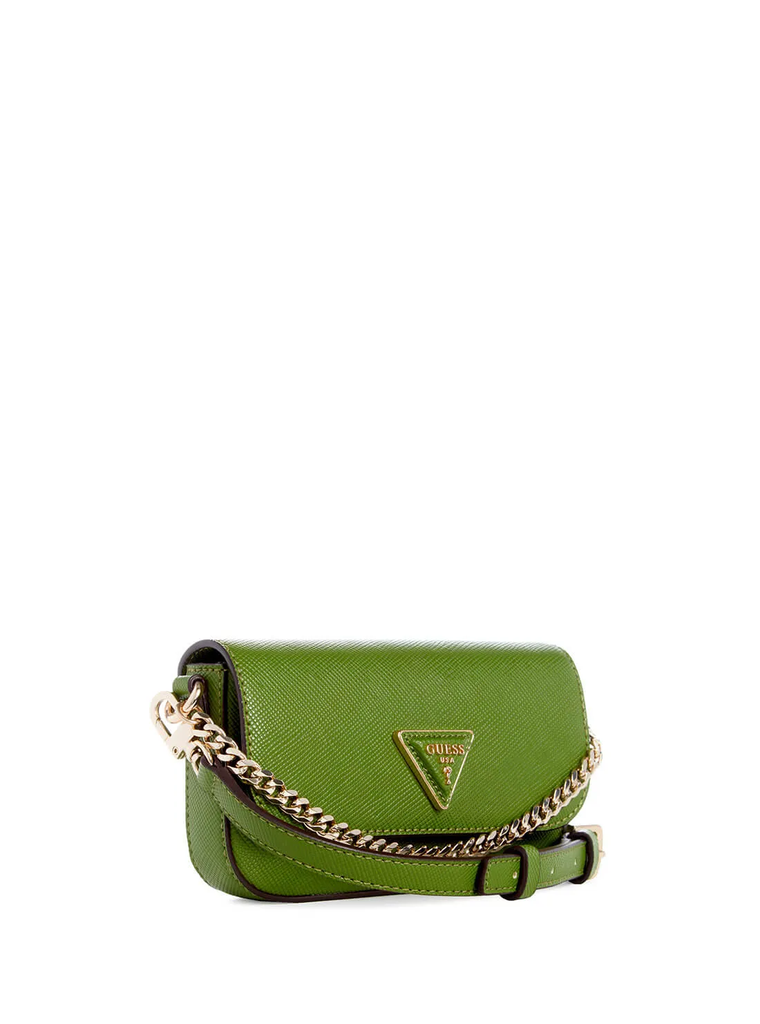 Green Brynlee Micro Mini Shoulder Bag