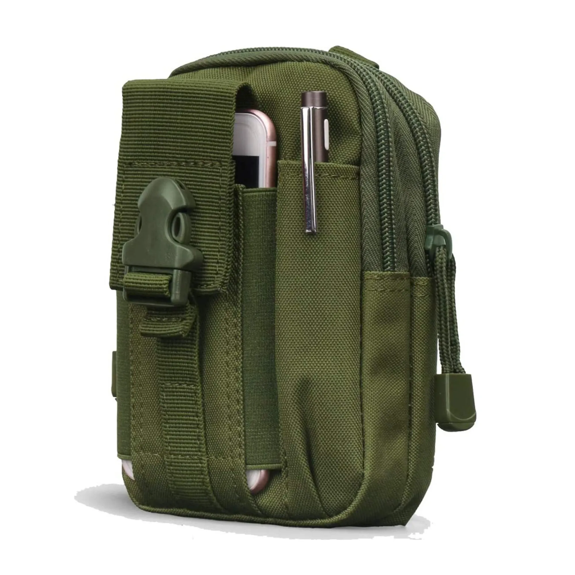 Green Tactical Pouch & Waist Bag