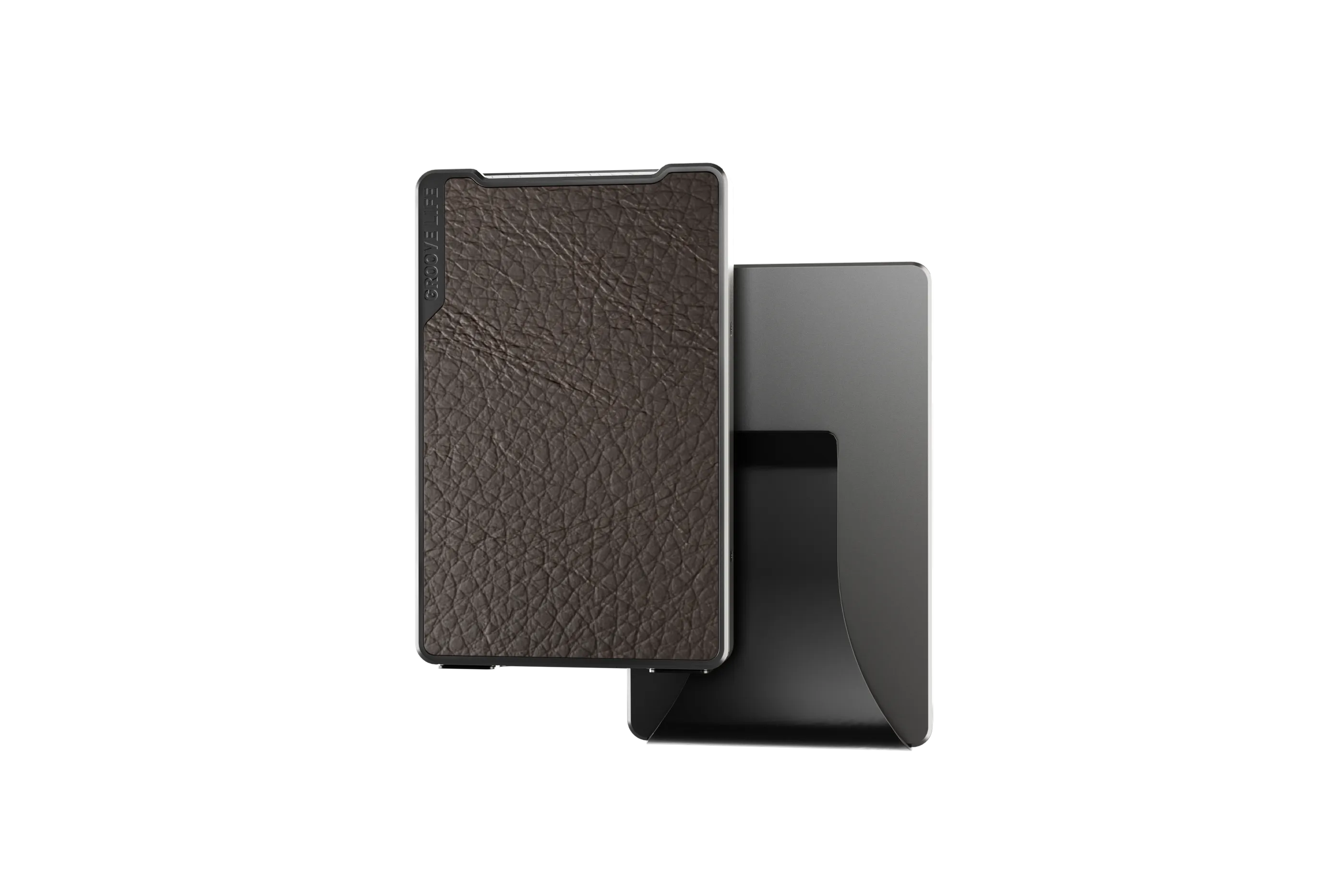 Groove Wallet® Leather - Brown