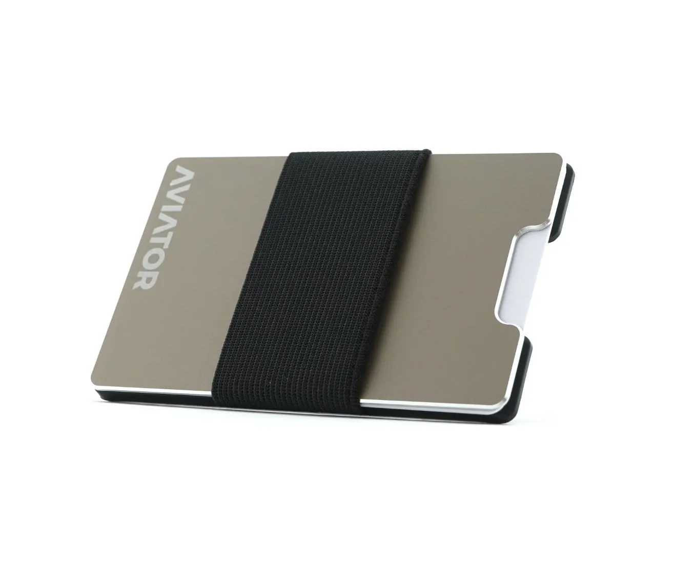 Gunmetal Aluminum Minimalist Wallet