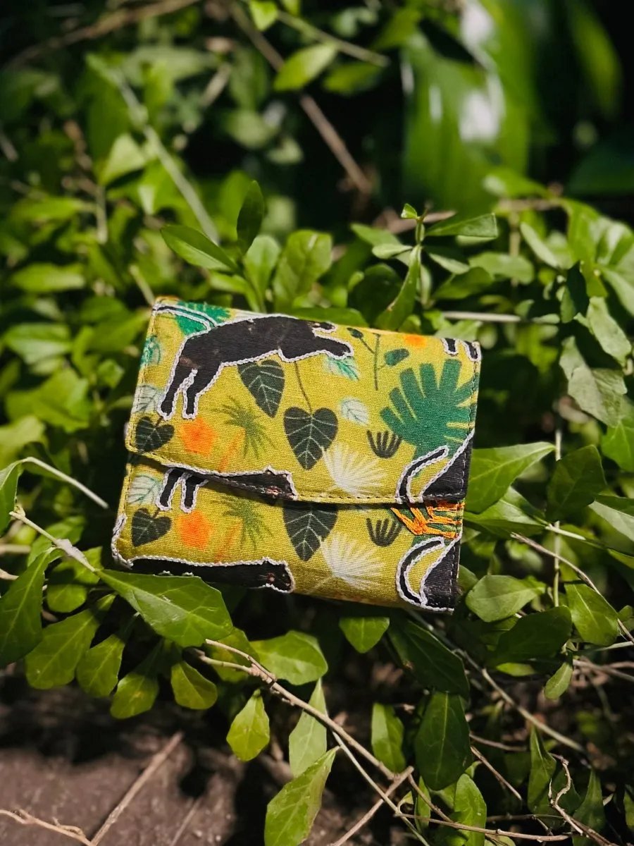 Handcrafted Binsa Wallet | Cork Fabric and Wallet