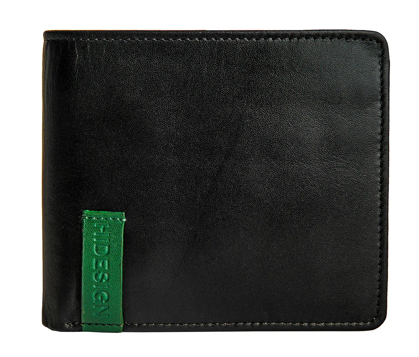 Hidesign Dylan 04 Leather Slim Bifold Wallet Black