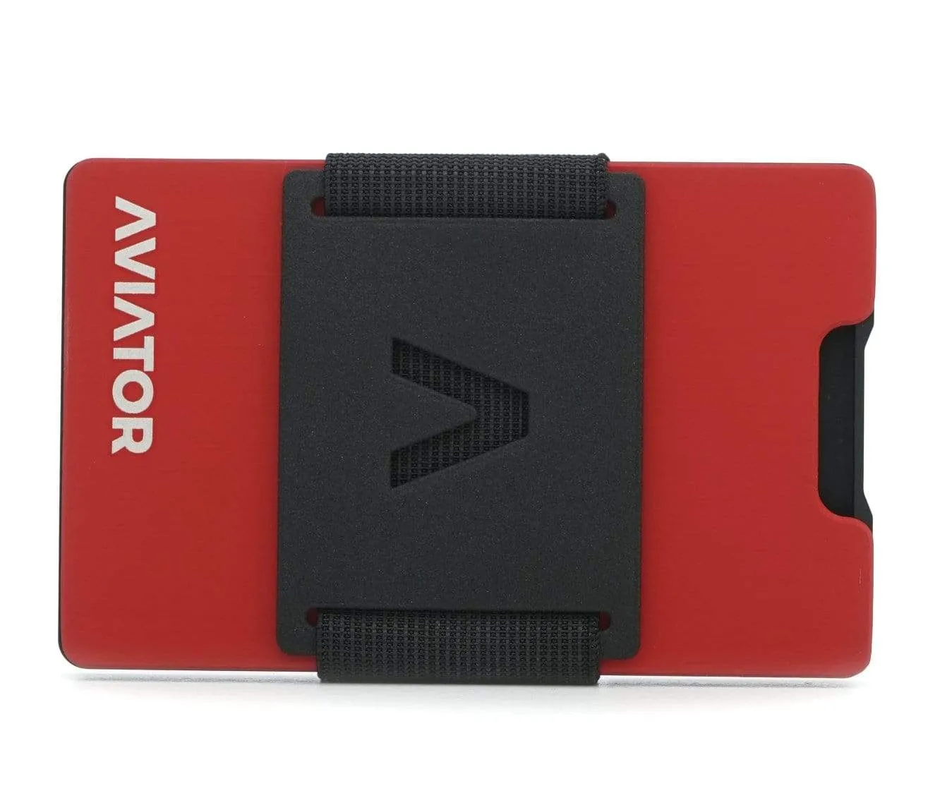 Imola Red Aluminum Minimalist Wallet