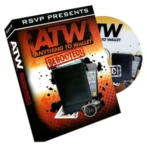 Instant ATW - Anything to Wallet  - Comes with Wallet and DVD