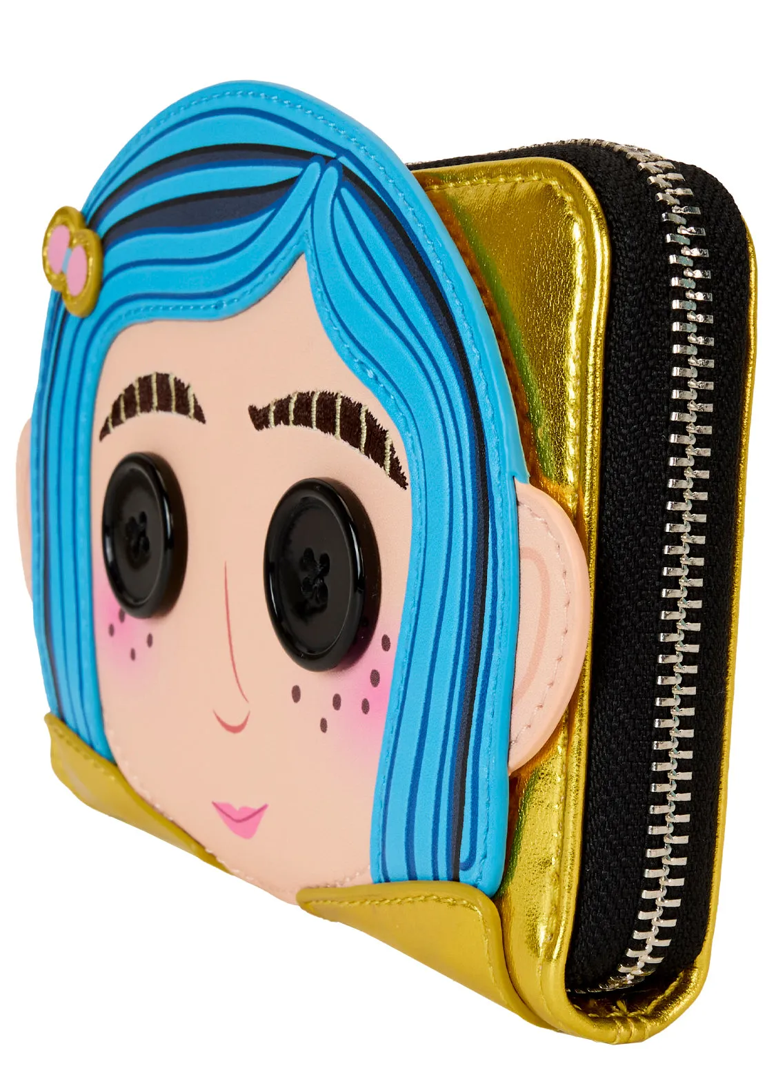 Laika Coraline Doll Cosplay Zip Wallet