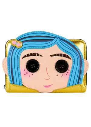 Laika Coraline Doll Cosplay Zip Wallet