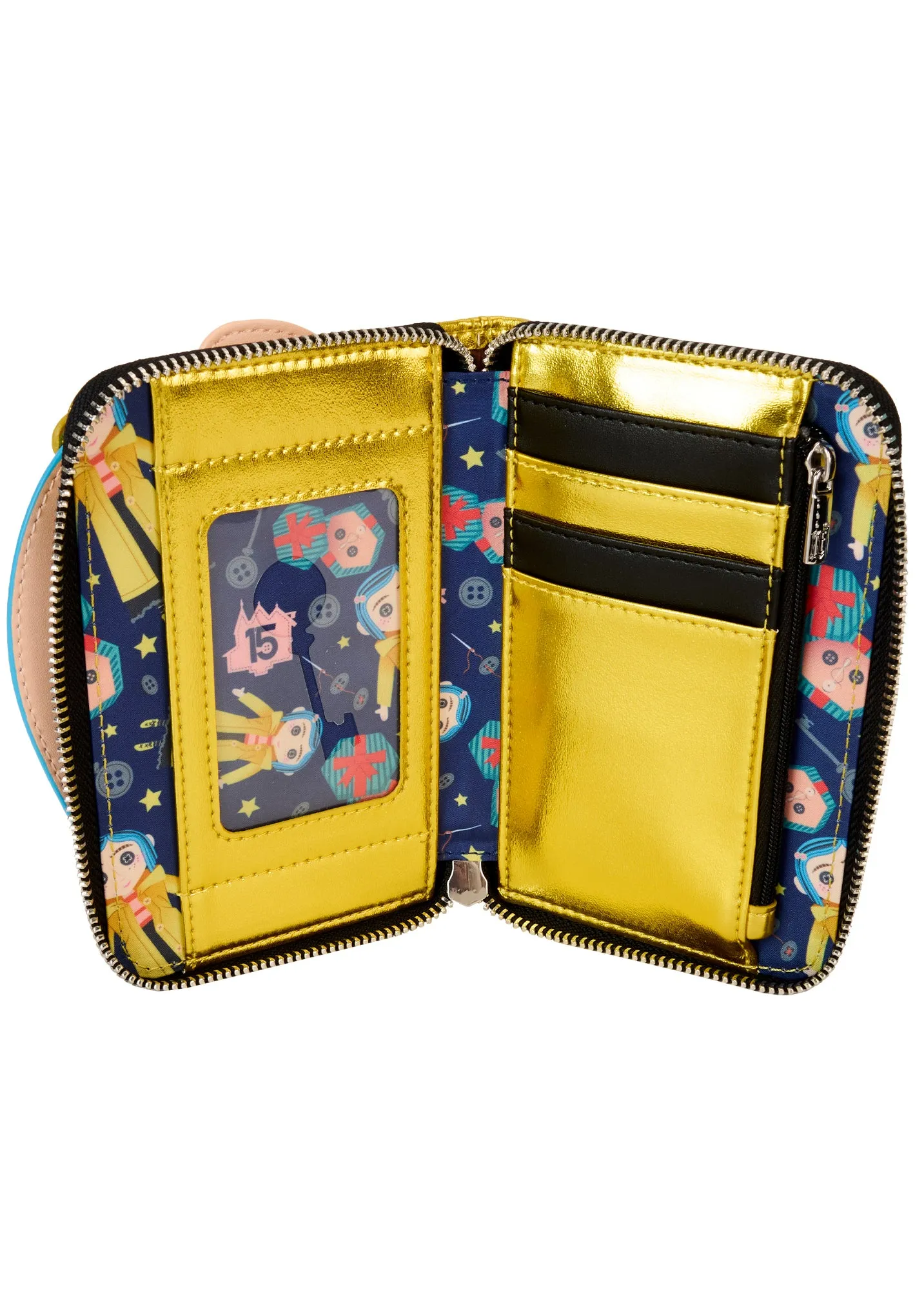 Laika Coraline Doll Cosplay Zip Wallet