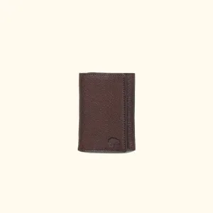 Limited Edition Roosevelt Bison Leather Trifold Wallet | Buffalo Grain