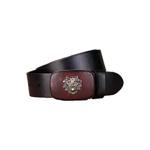 Lioness Chic Exotic Leather Alloy Belt