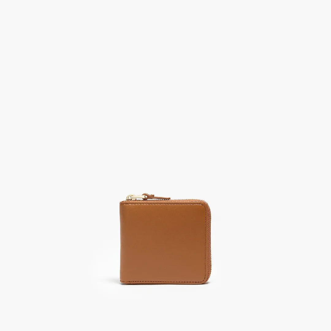 Mallorca Small Wallet - Cactus Leather - Cognac / Gold / Camel