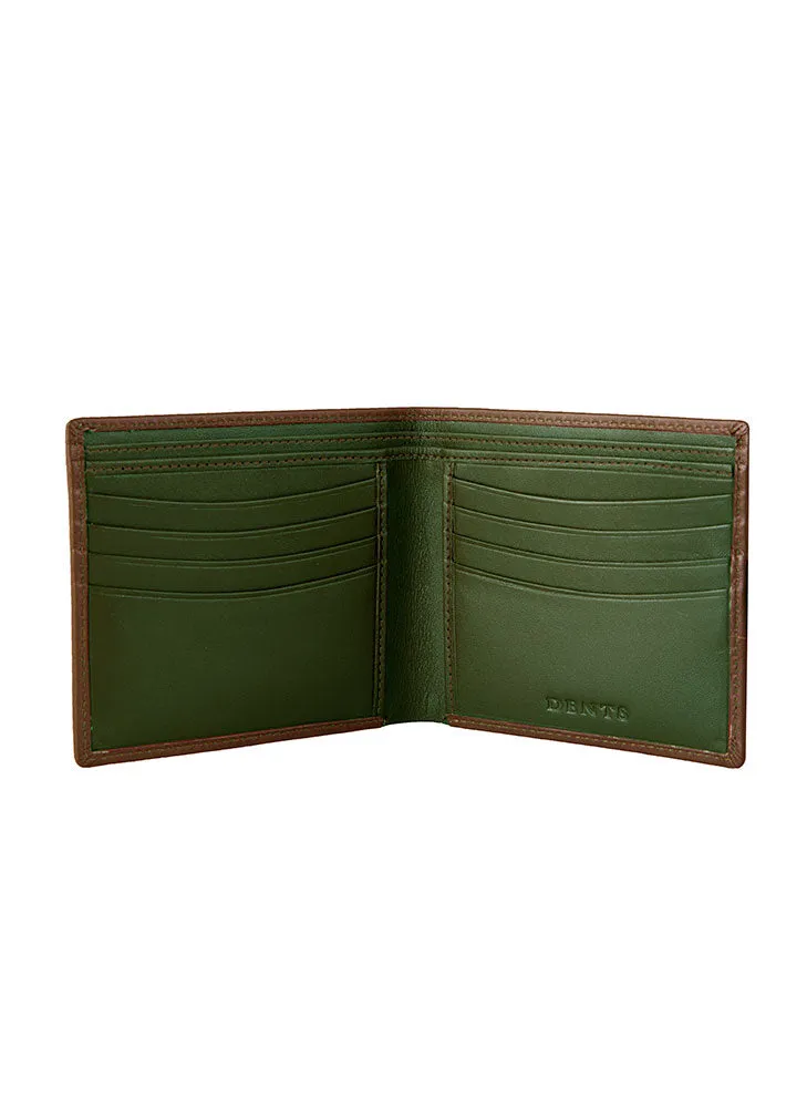 Men's Smooth Nappa Leather Bifold Wallet with RFID Blocking