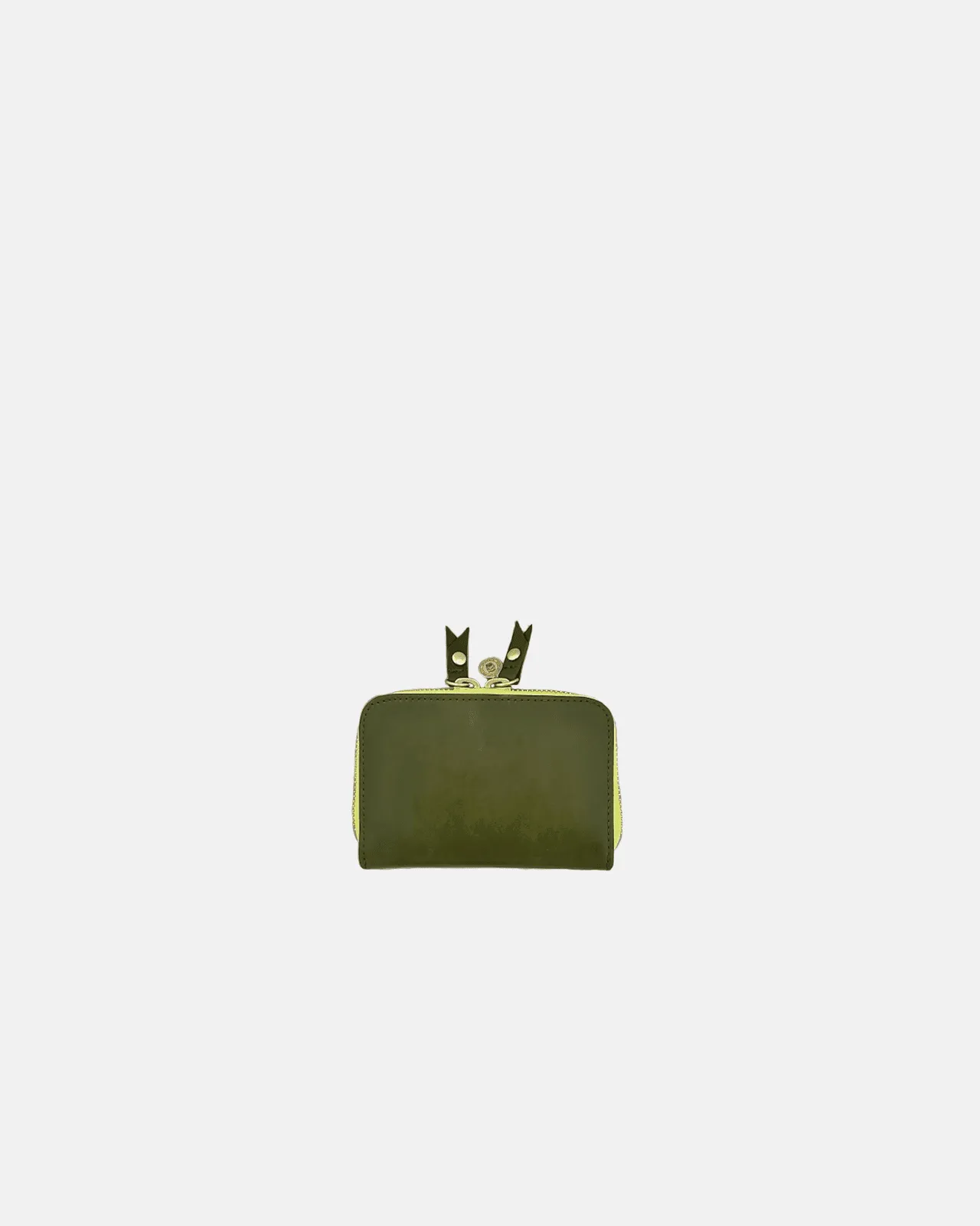 Micro Billet | Loden (Chartreuse Zipper)