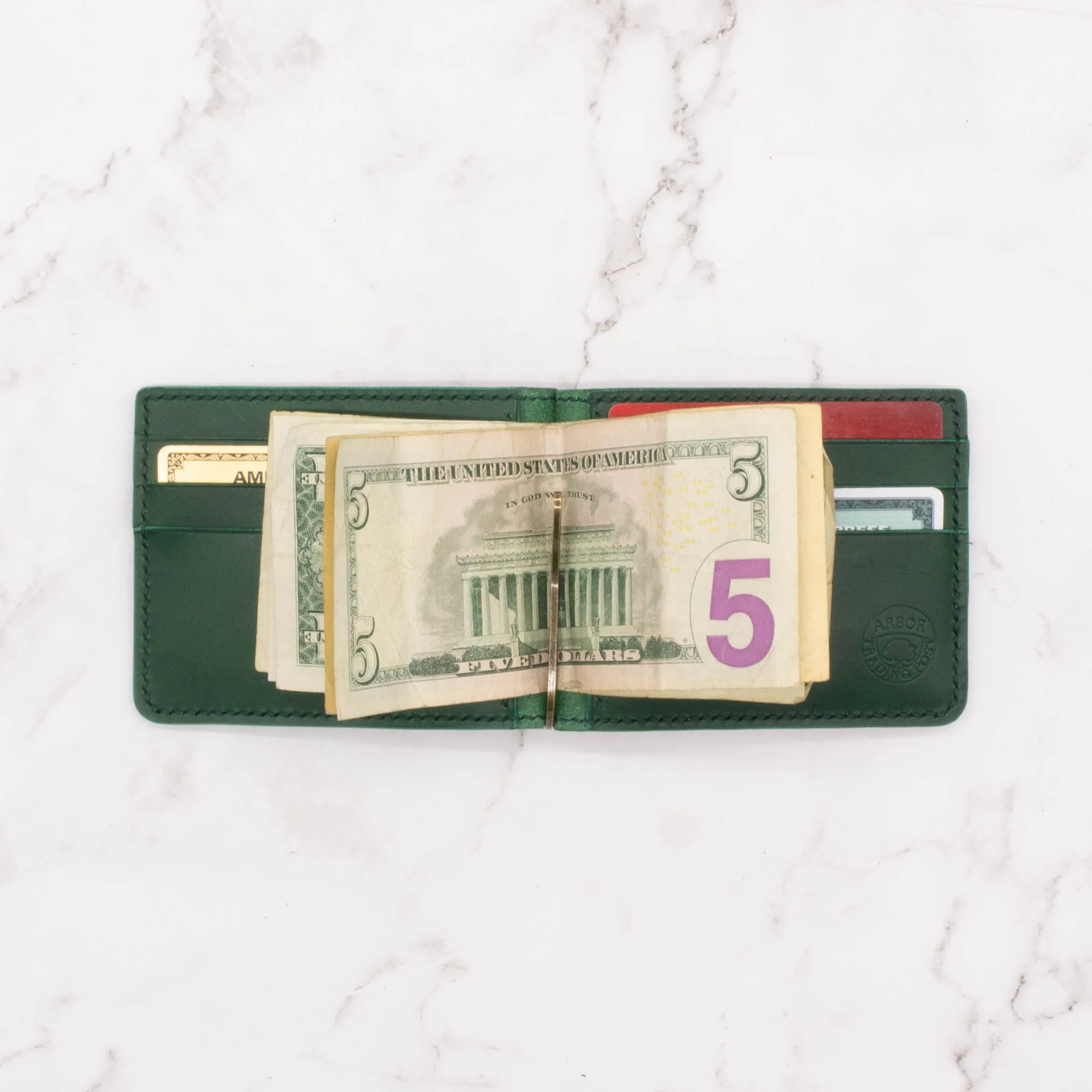 Money Clip Bifold Wallet