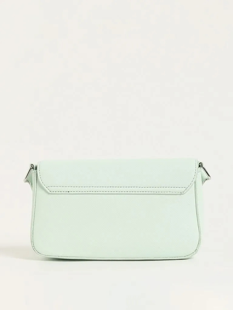 Nuon Mint Sling Bag with Coin Pouch