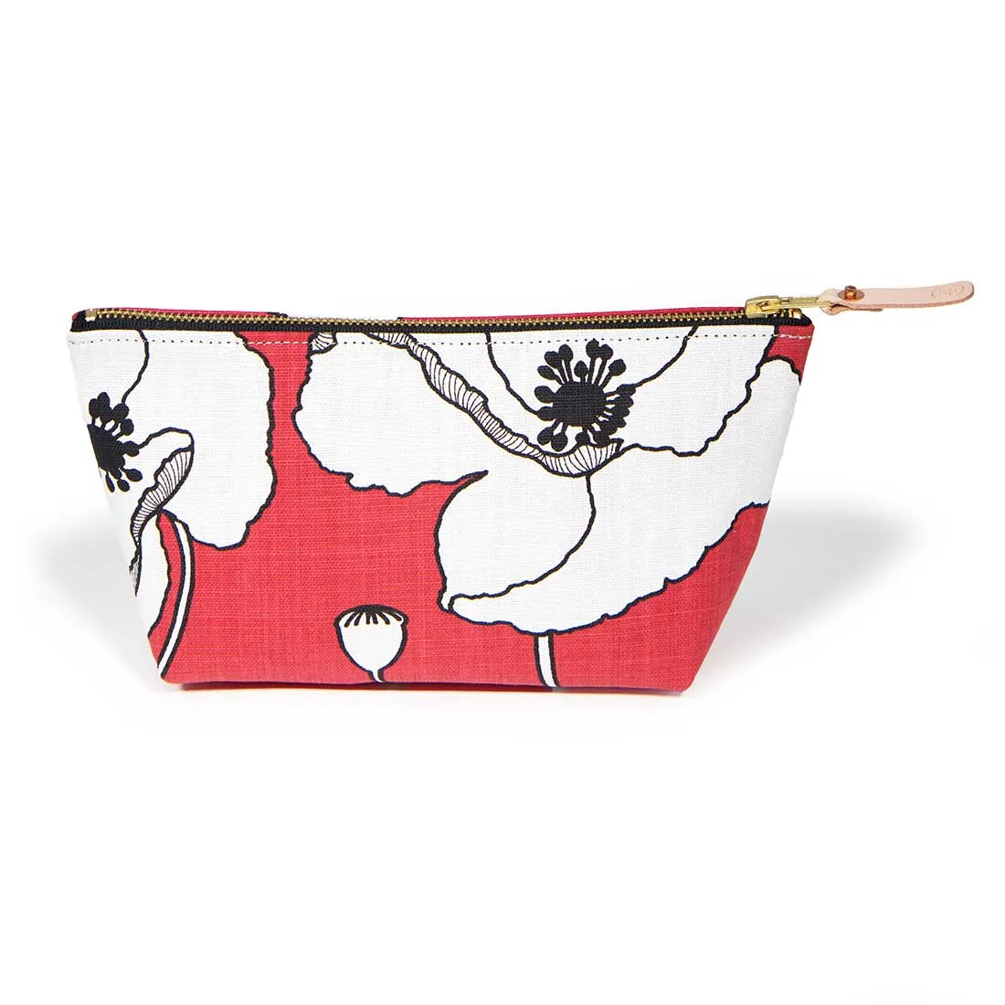 Provencal Poppy Travel Clutch