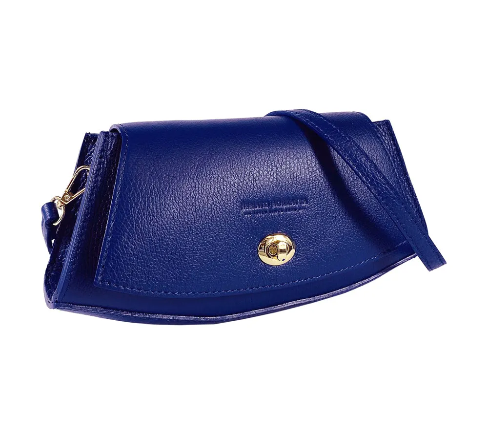 RB1009D | Woman Shoulder Bag in Genuine Leather