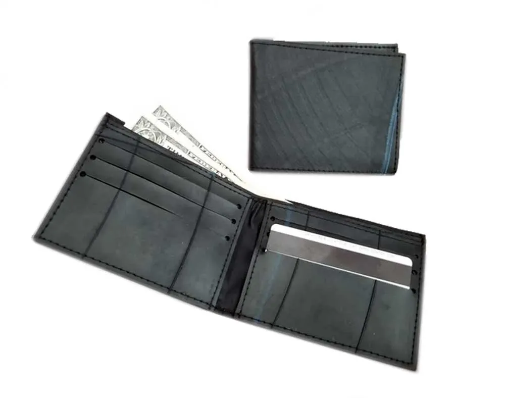 Recycled Rubber Tire Wallet with (or without) Logo