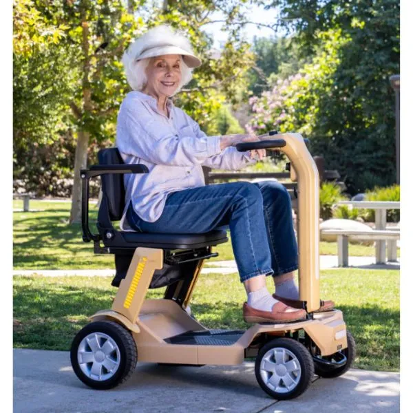 Reyhee Flex 4-Wheel Folding Electric Mobility Scooter