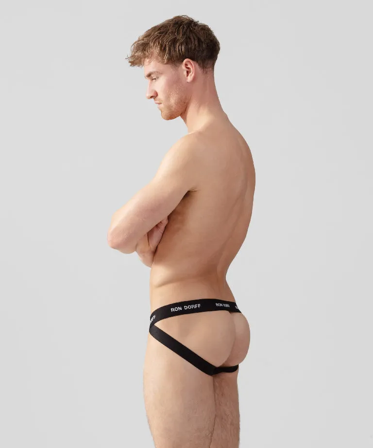 RON DORFF Jockstrap: Black