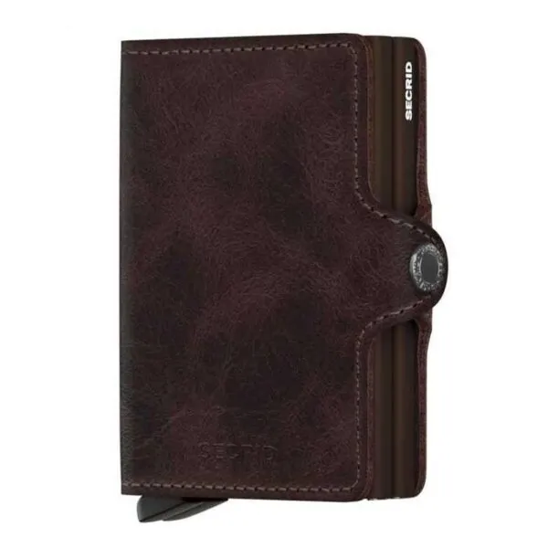 Secrid - RFID Protected Twin Wallet - Vintage - Chocolate