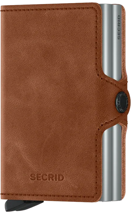 Secrid - RFID Protected Twin Wallet - Vintage - Cognac