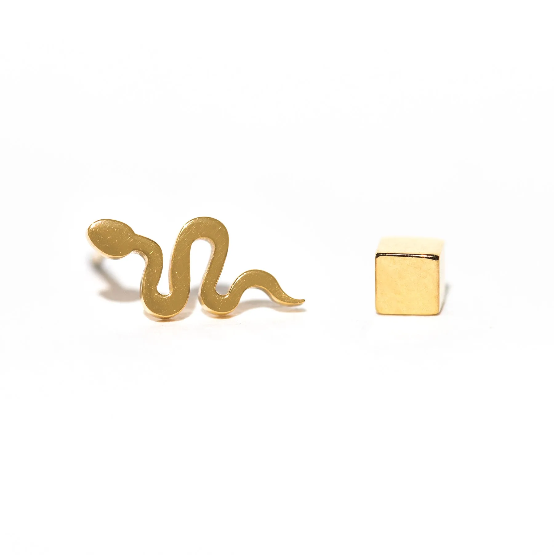 Serpent Single Earring