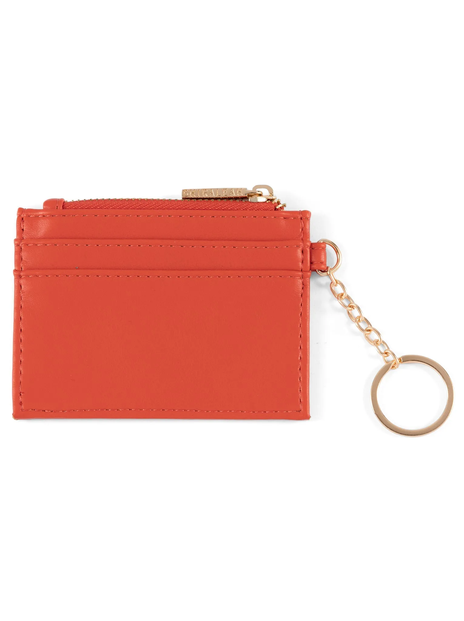 Shiraleah Charlie Card Case, Orange