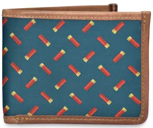 Shotgun Shells: Billfold Wallet - Green