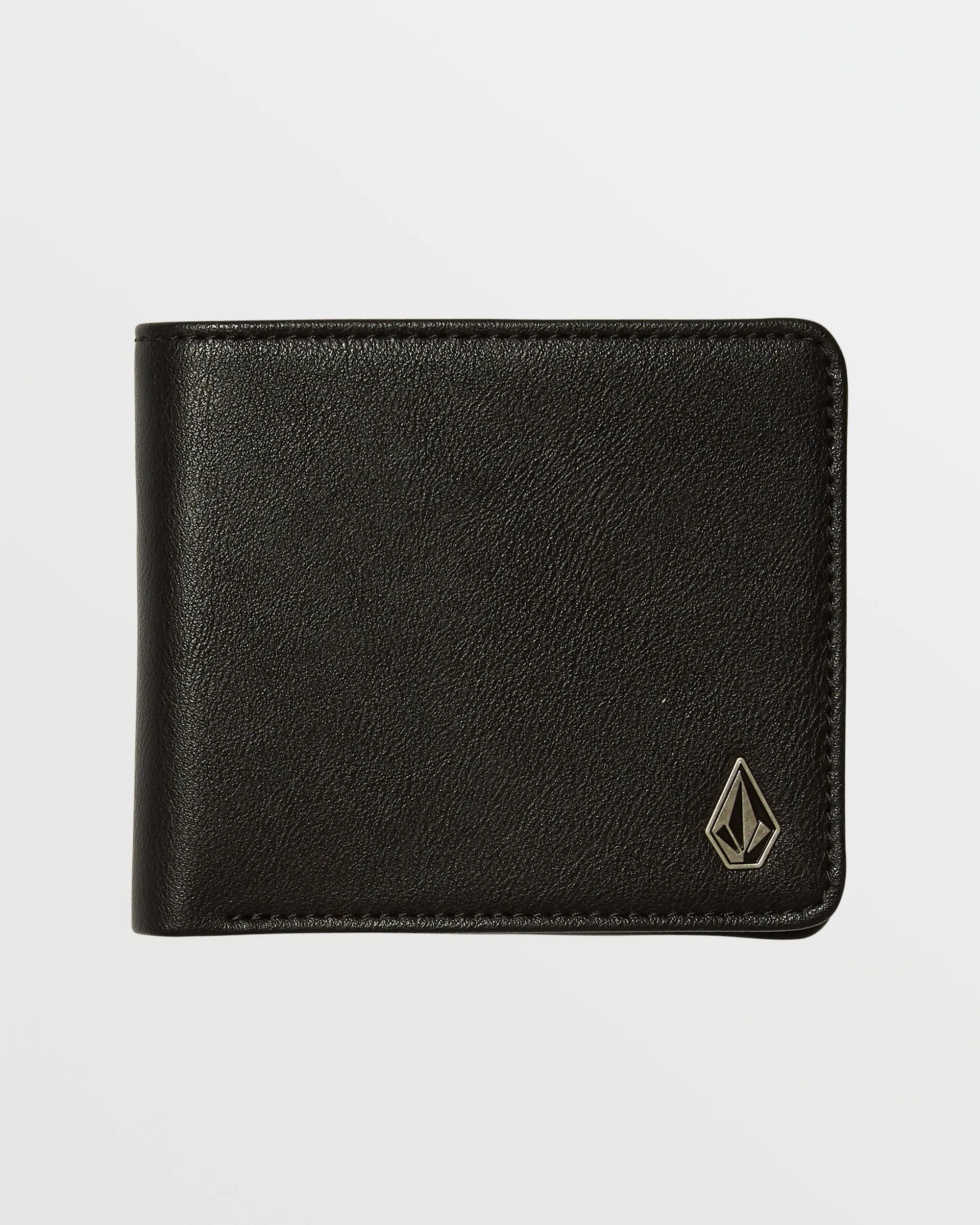 Slim Stone Pu Wallet Small - Black